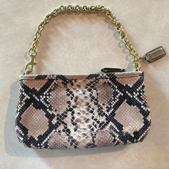 Coach Snakeskin Python handbag and wallet - Picture 2 of 7